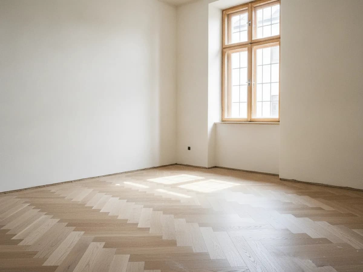 Sanierte Altbauwohnung nach Fertigstellung